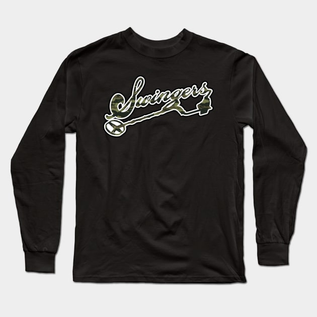 MEtal Detecting - The Swingers Army Long Sleeve T-Shirt by Windy Digger Metal Detecting Store